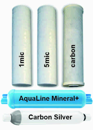Sada filtrů pro RO 6 silver aqua